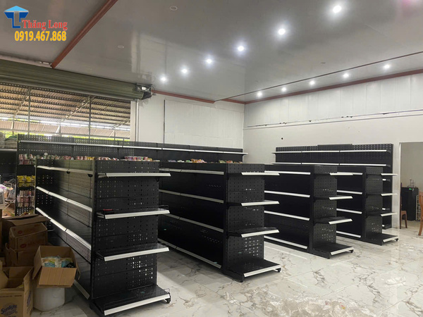 dự án lắp đặt kệ siêu thị tôn lỗ thái nguyên 